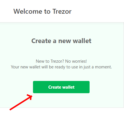 Trezor Model T Set Up - Creating a wallet - Trezor Model T Review 2021