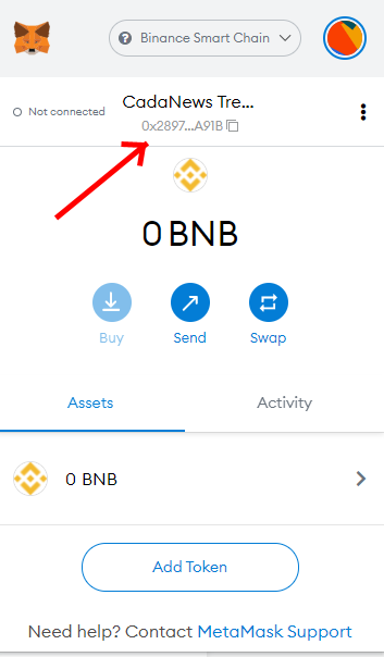 How to store xrp on metamask