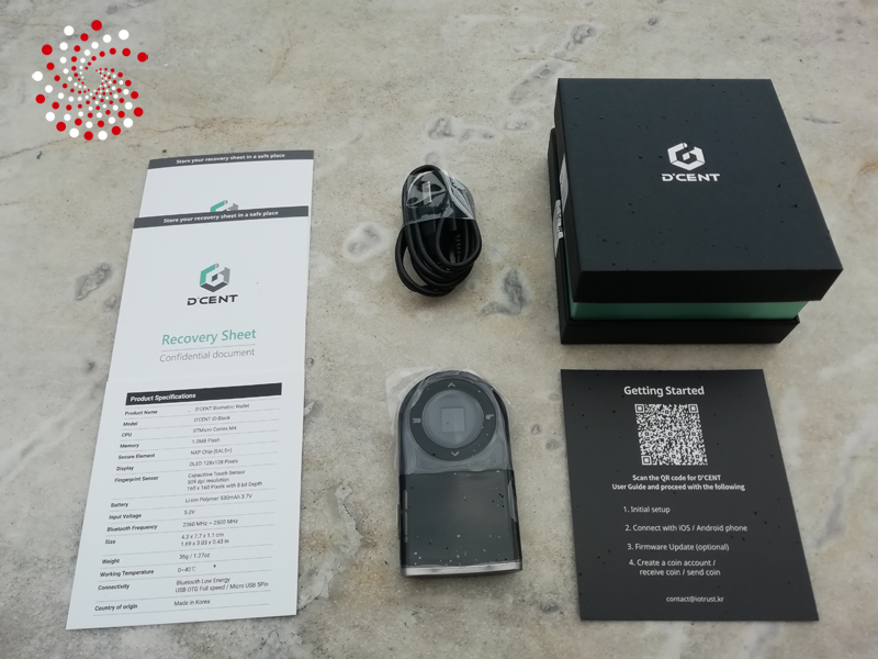 D'CENT Biometric Hardware Wallet Review for 2023 Featured Image