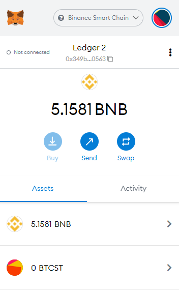 how to add binance smart chain wallet to metamask