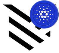 Yoroi wallet logo with Cardano ADA branding overlay for lightweight staking and hardware compatibility