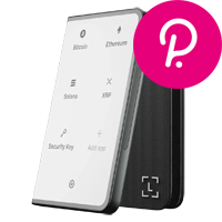 Ledger Stax - Premium hardware wallet with touchscreen for managing and staking Polkadot