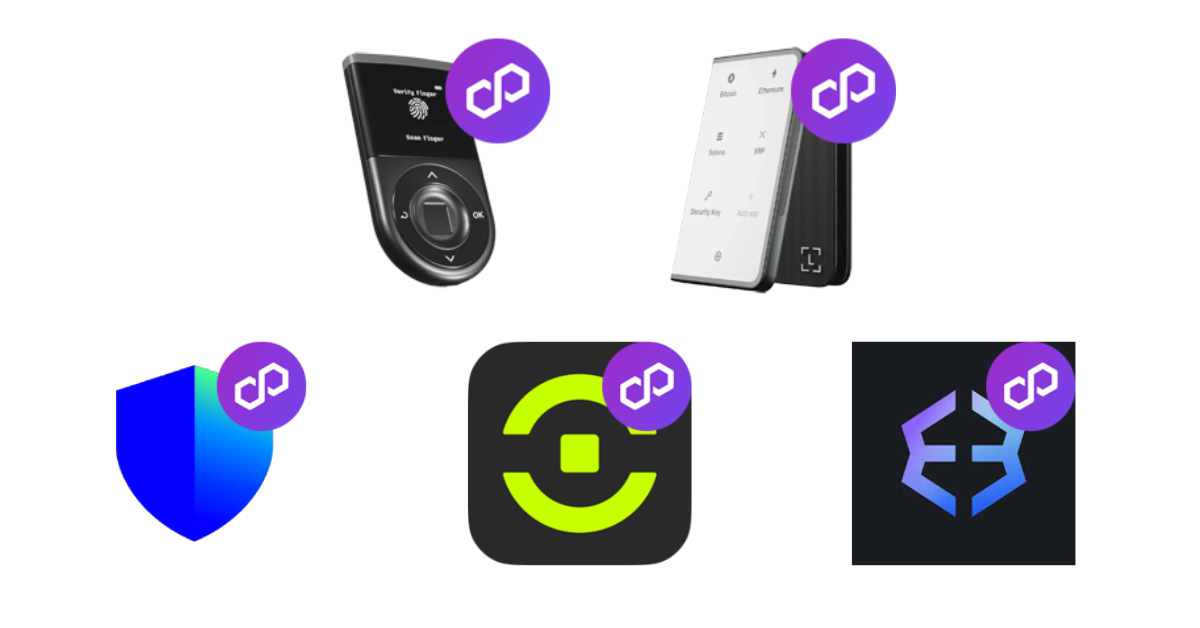 Featured image showing top Polygon (POL) wallets in 2025, including hardware and software options for secure storage and dApp access