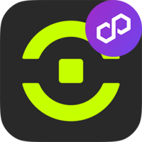 NuFi wallet logo with Polygon network logo – Best cross-platform wallet for Polygon and dApps in 2025