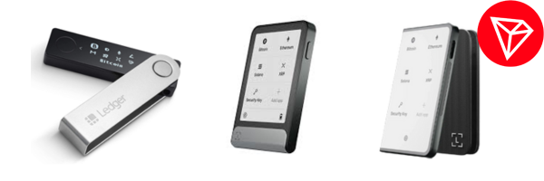 Best Tron TRX Wallets – Ledger Nano X, Ledger Stax, and Ledger Flex hardware wallets for secure TRX cold storage and staking