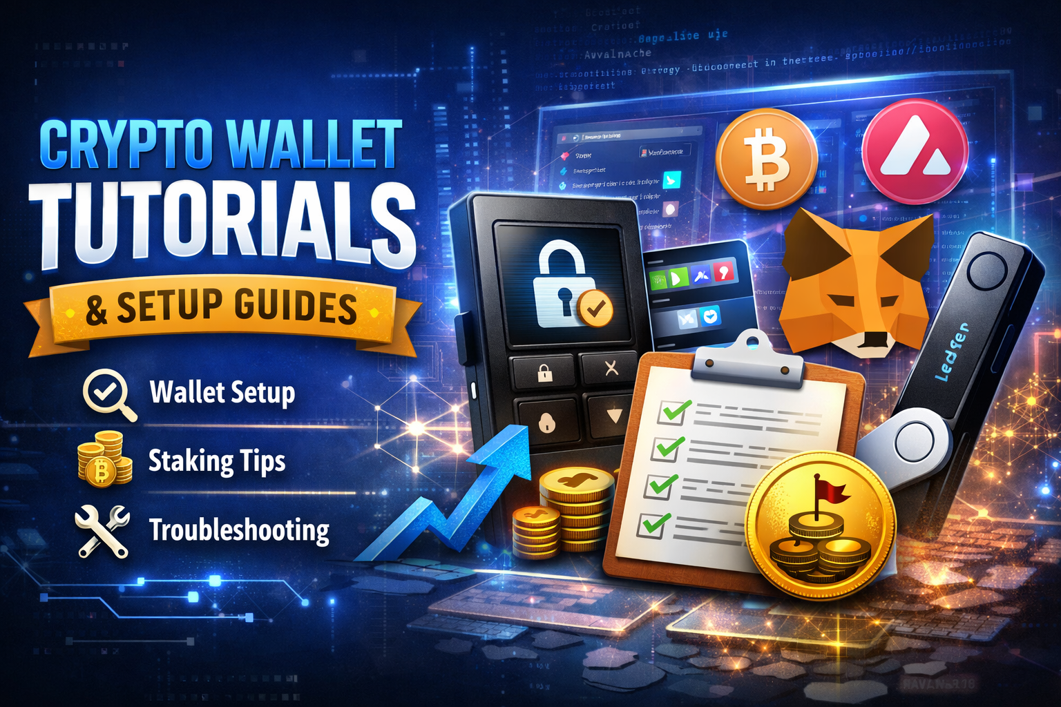 Crypto Wallet Tutorials and Setup Guides Featured Image